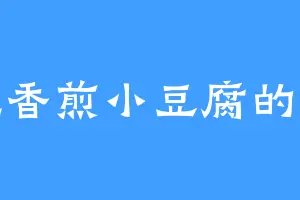 爱吃香煎小豆腐的聂少