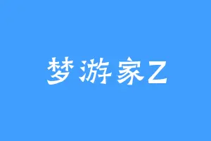 梦游家Z