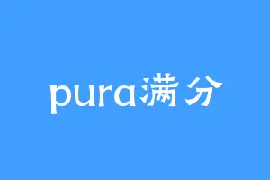 pura满分