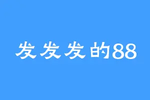 发发发的88