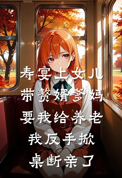 寿宴上女儿带赘婿爹妈要我给养老，我反手掀桌断亲了