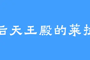 后天王殿的莱拉