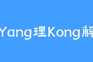 Yang理Kong解