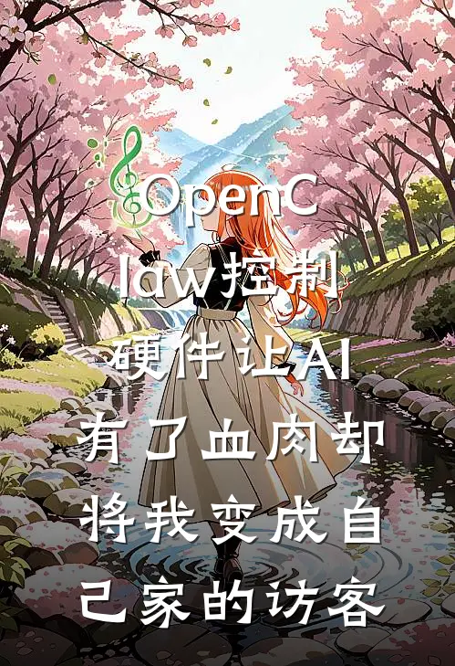 OpenClaw控制硬件让AI有了血肉却将我变成自己家的访客