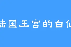 陆国王宫的白仙