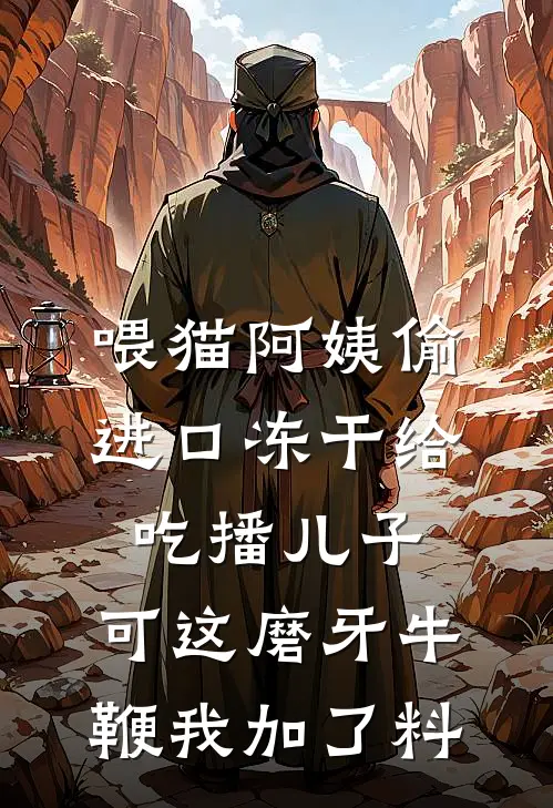 喂猫阿姨偷进口冻干给吃播儿子，可这磨牙牛鞭我加了料