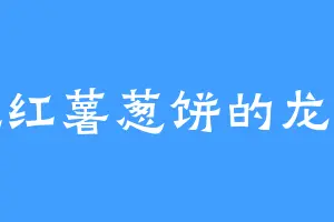爱吃红薯葱饼的龙司绝