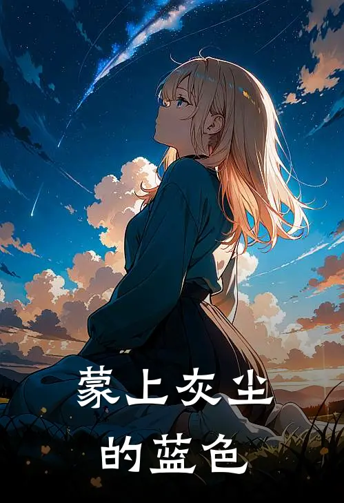 蒙上灰尘的蓝色